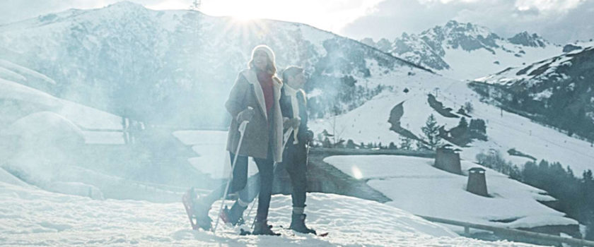 Club Med Arcs Panorama, en France - Image d'un couple faisant du ski de fond