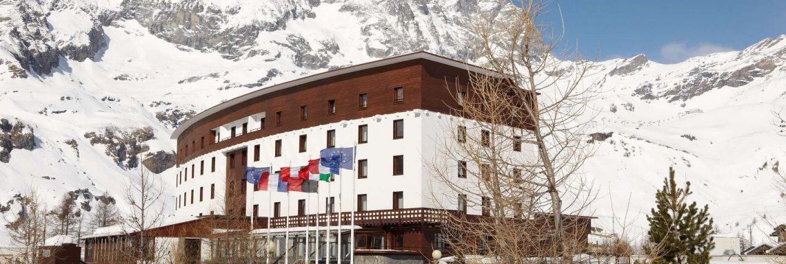 Club Med Cervinia, en Italie - Le complexe vu de l'extérieur