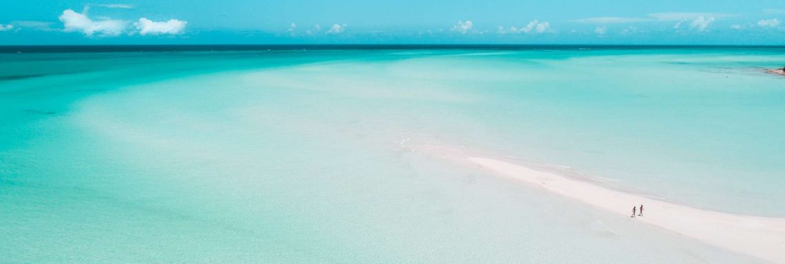 La mer cristalline des Caraïbes