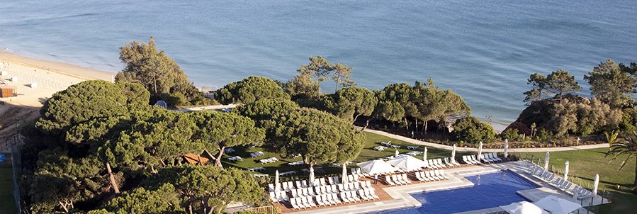 Club Med Portugal Da Balaia -  Vue aérienne hôtel et piscine