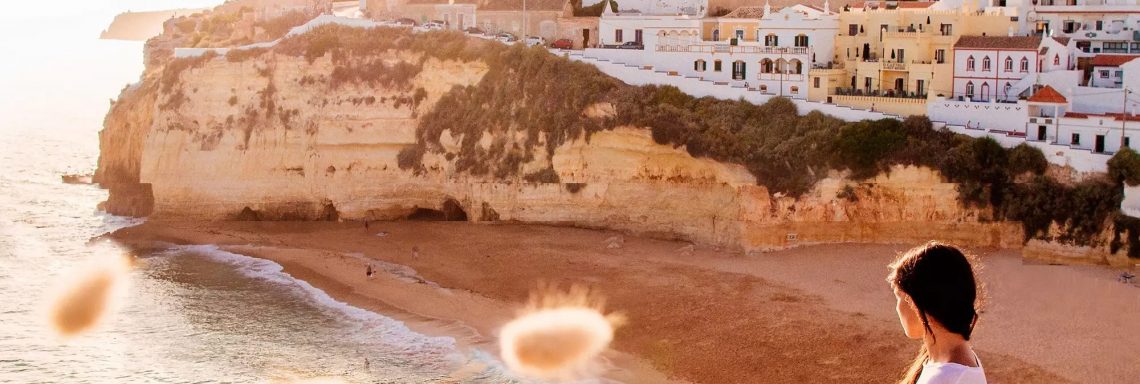 Club Med Portugal Da Balaia - Photo de l'hôtel sur le bord de la falaise