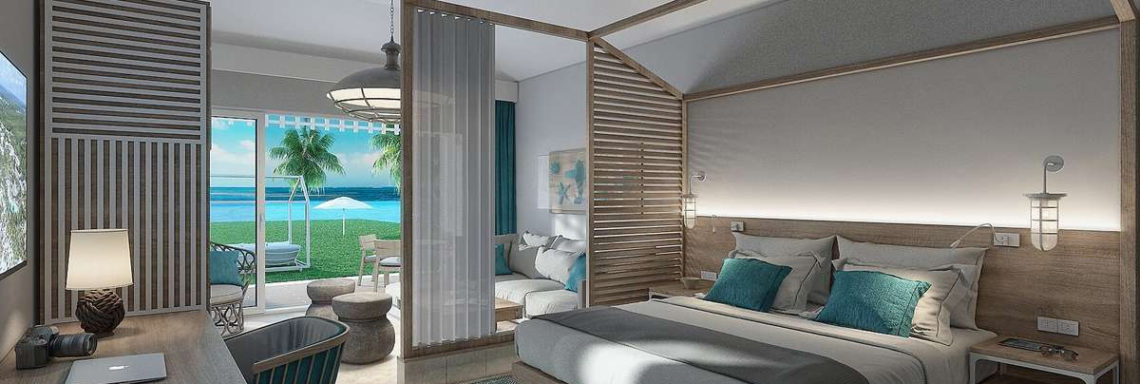 Club Med Punta Cana, en République Dominicaine - Vue de l'intérieure d'une suite disponible dans l'espace exclusif