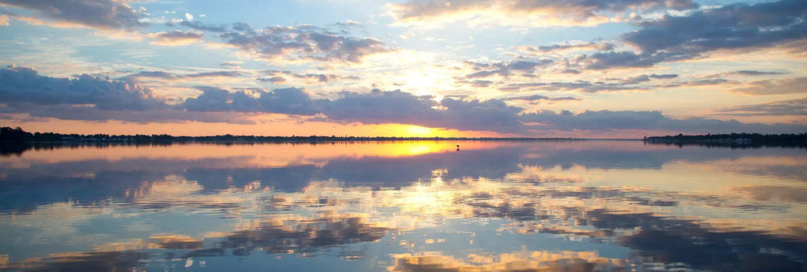 Club Med Sandpiper Bay, Floride - Image d'ensemble de la mer au coucher de soleil